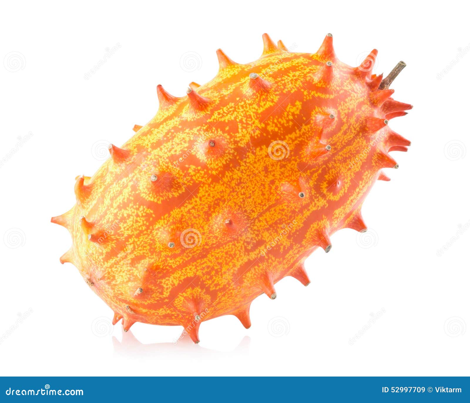 Kiwano melon stock image. Image of horn, fruit, sweet 52997709