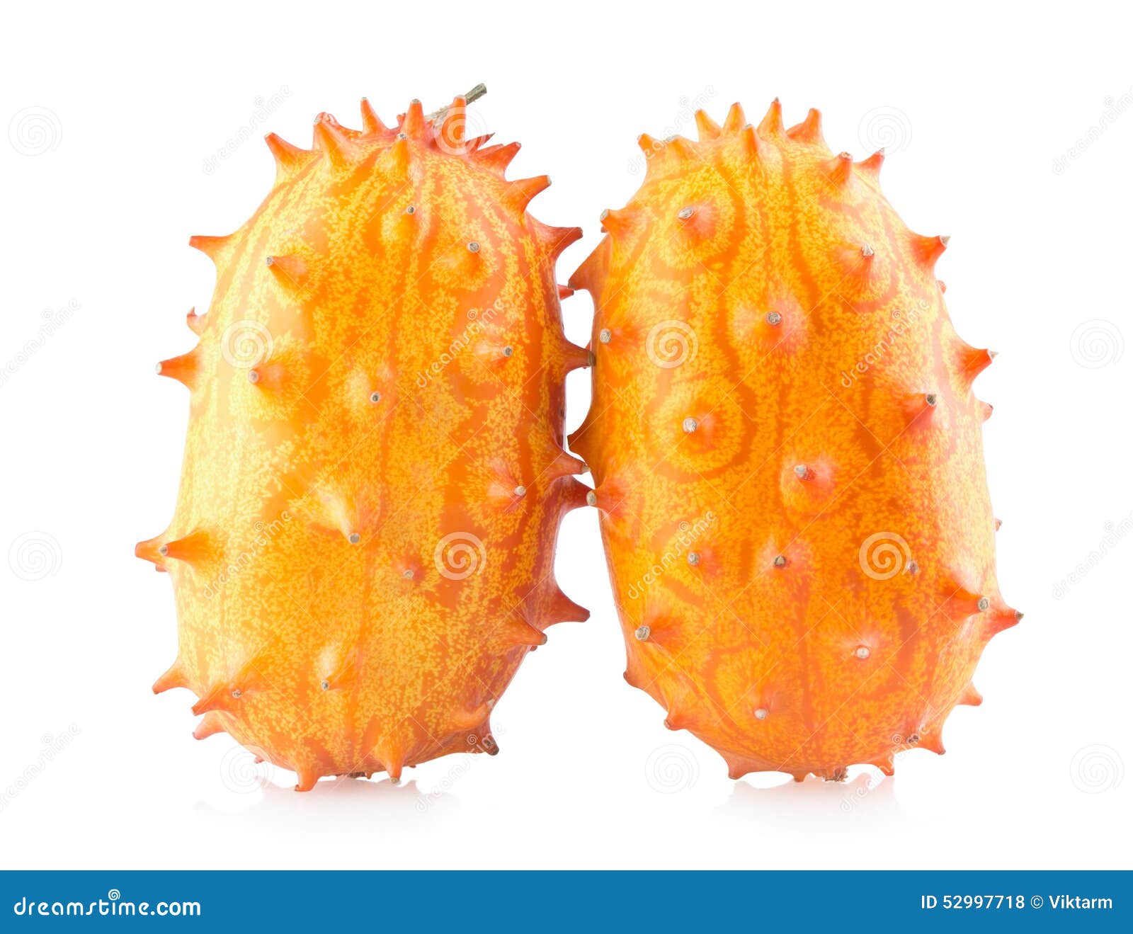 Kiwano melons stock photo. Image of orange, melano, succulent 52997718