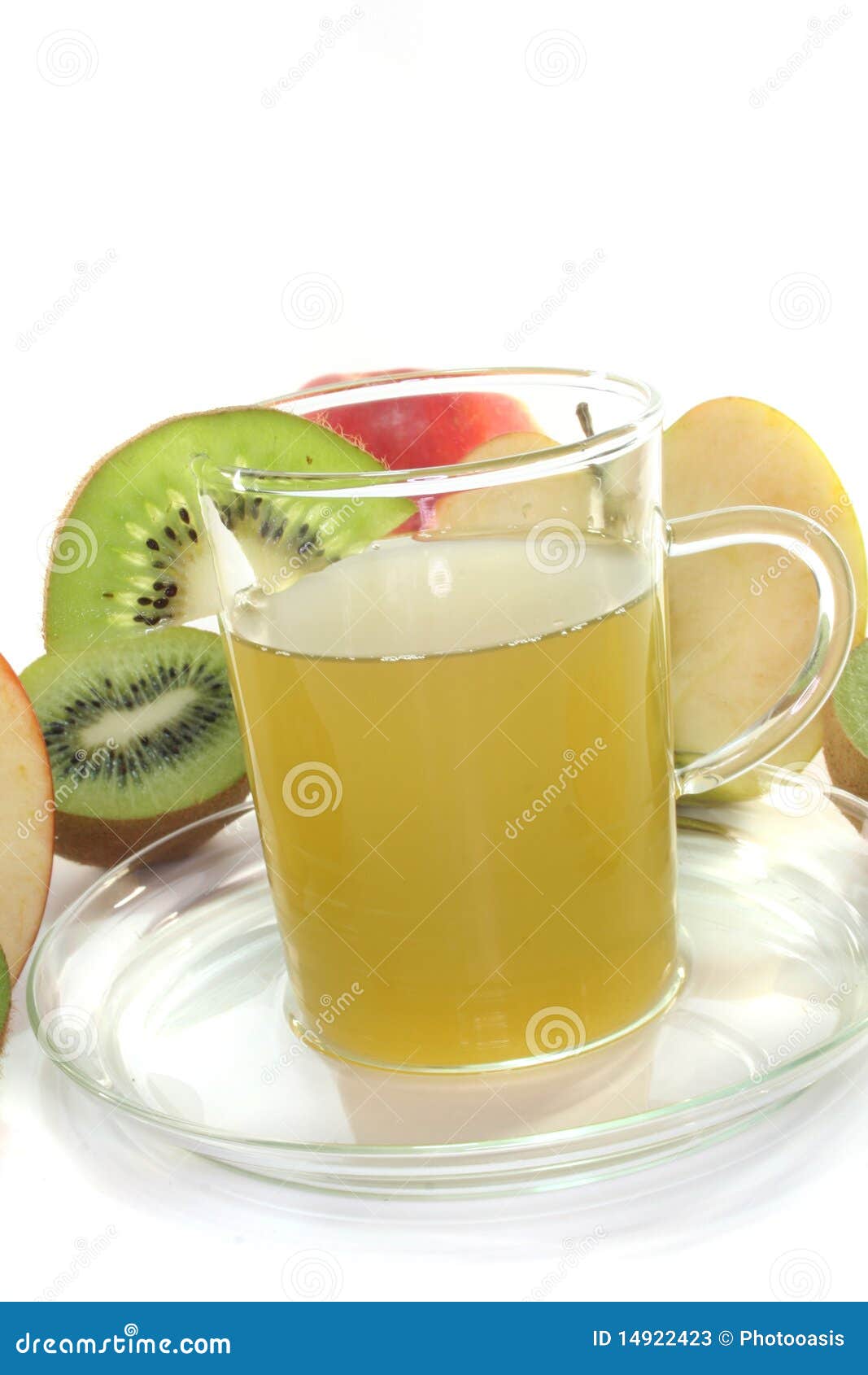 Kiwiapple tea stock image. Image of drink, kiwi, plant 14922423
