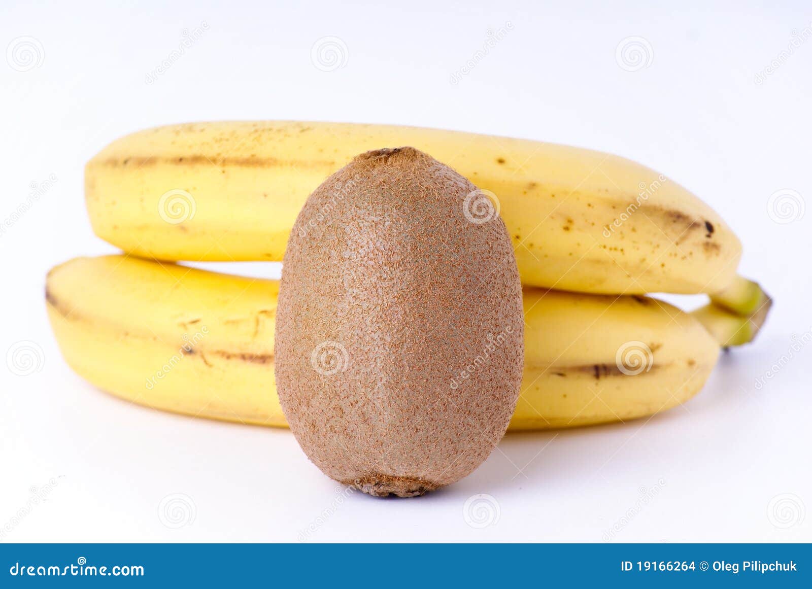 Kiwi and banana stock photo. Image of closeup, juicy 19166264