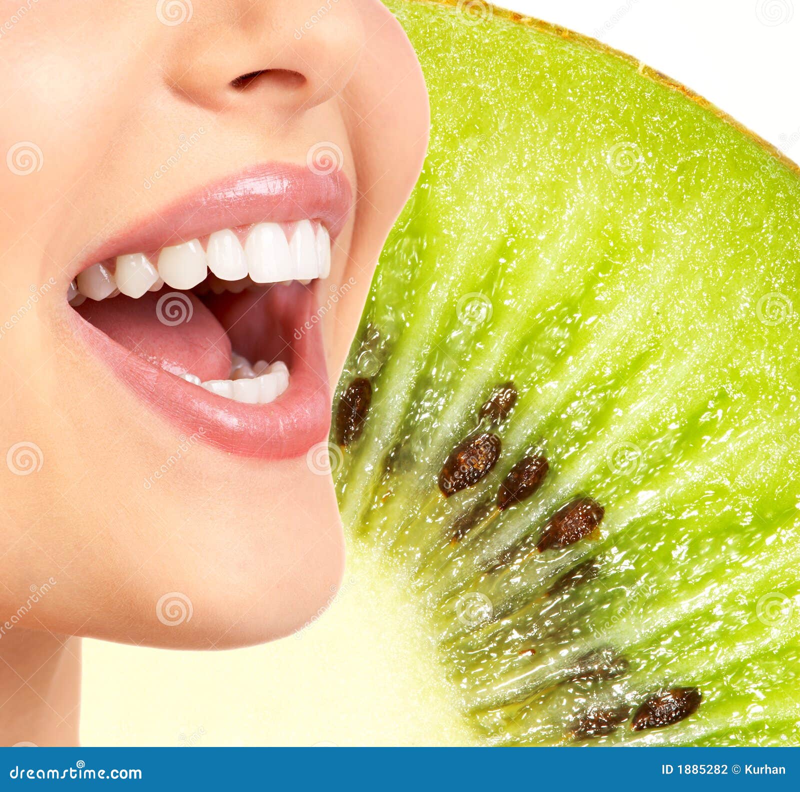 Kiwi diet stock photo. Image of smiling, fresh, sweet - 1885282