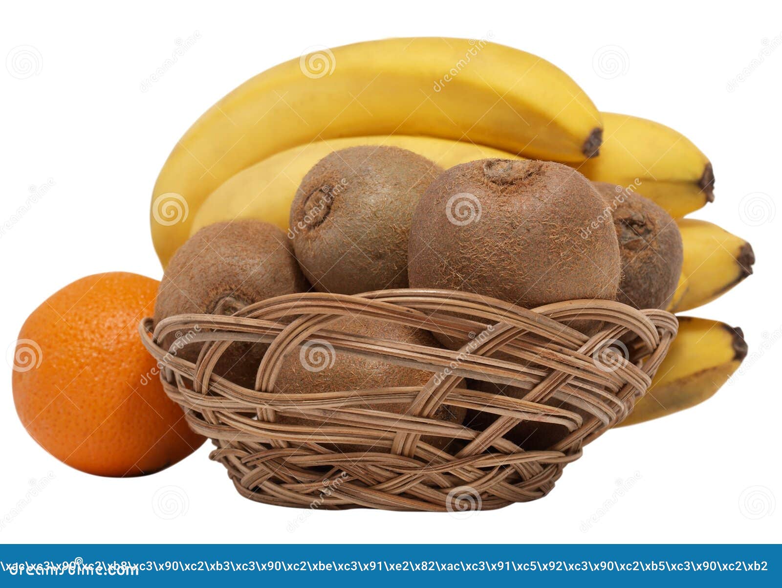 Kiwi fruit in the basket stock image. Image of wood, transparent 10169383