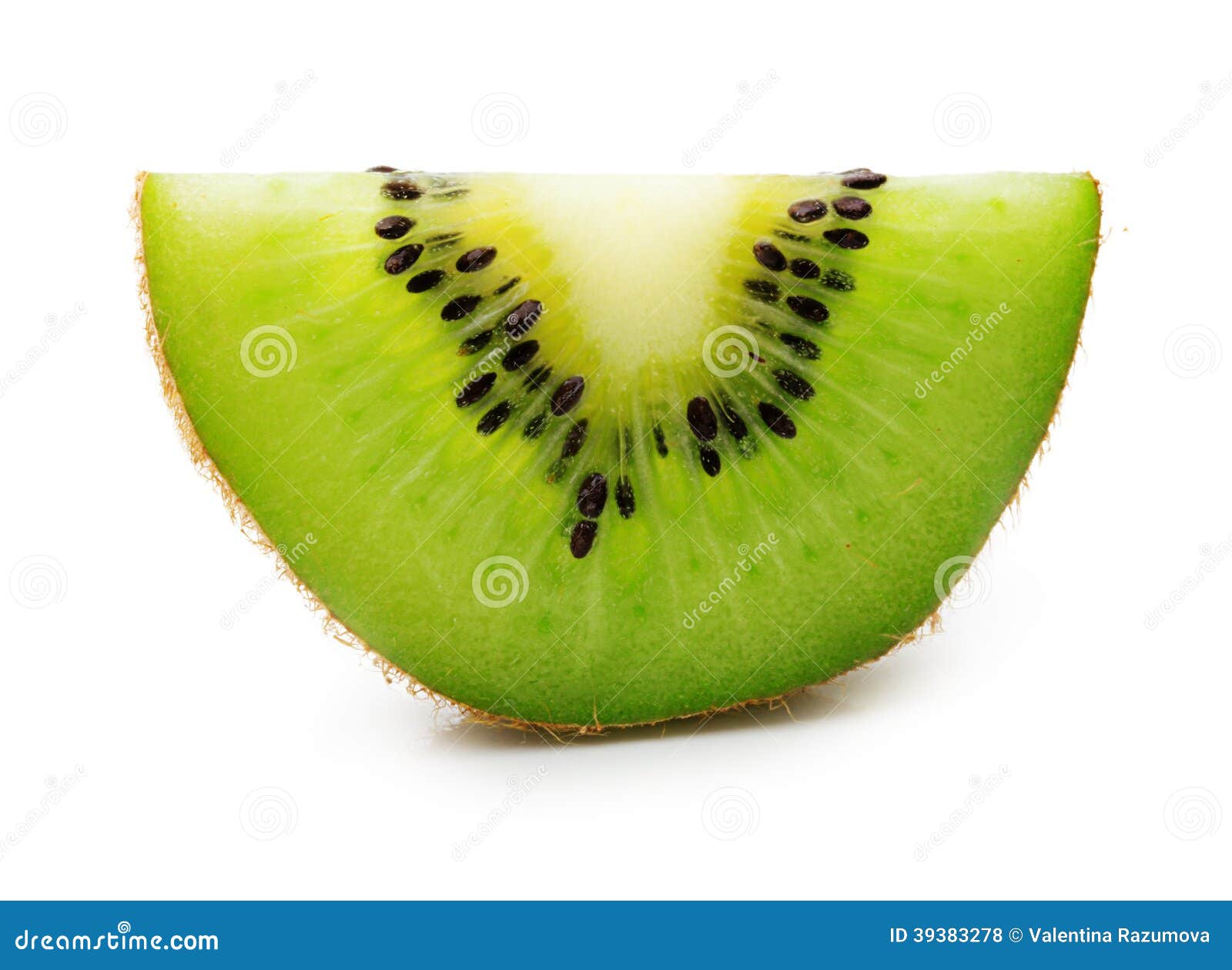 Kiwi fruit slice stock photo. Image of fresh, closeup 39383278
