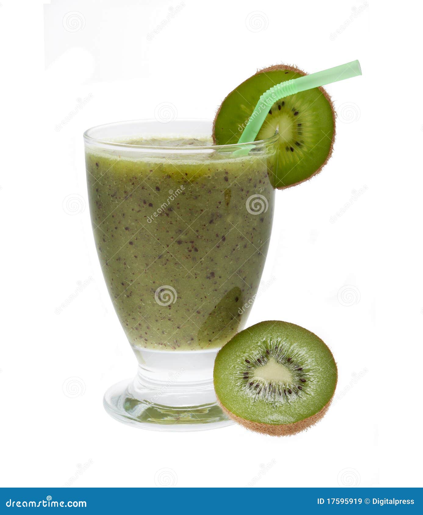 Kiwi smoothie. Przeciw tła owoc kiwi dojnego potrząśnięcia smoothie biel