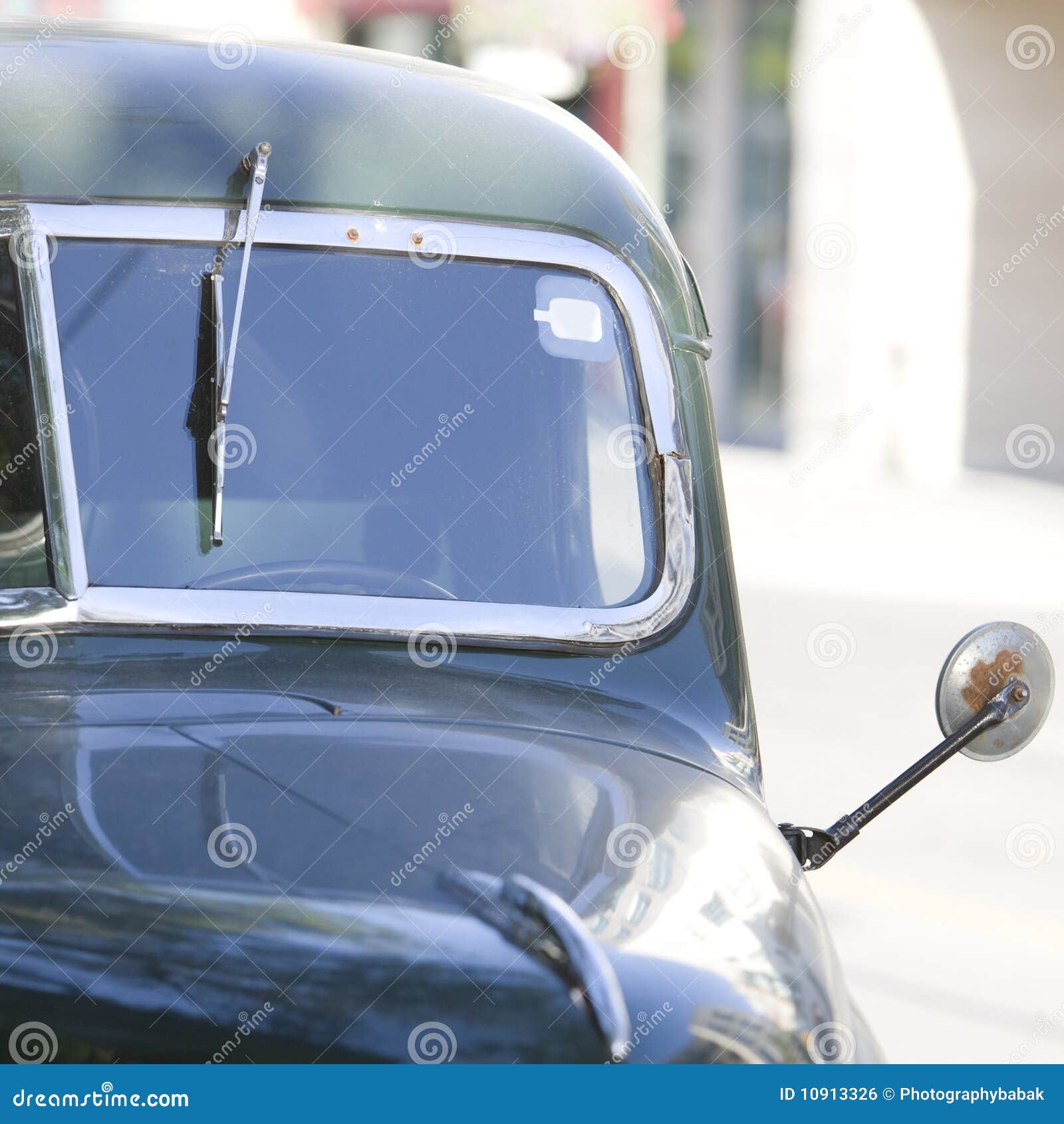 Klassisches Auto stockfoto. Bild von wischer, chicago - 10913326
