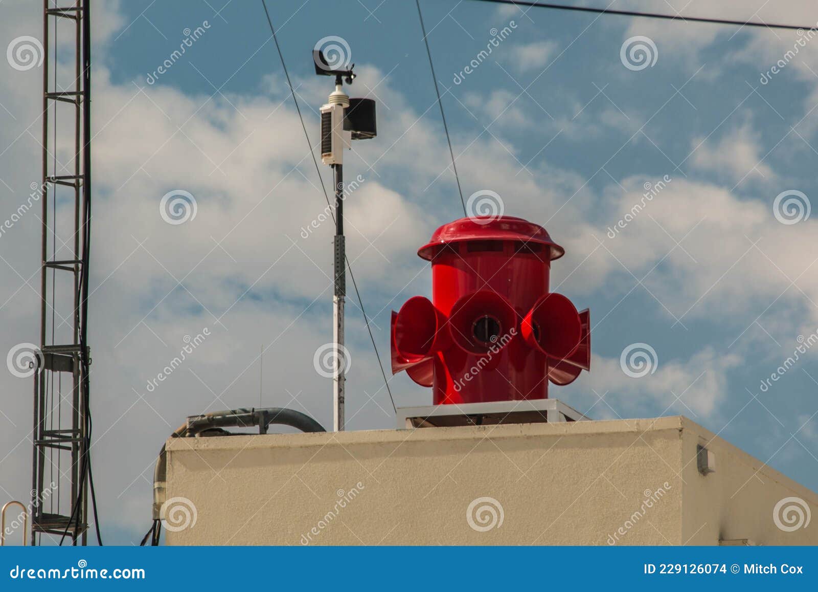 Klaxon stock photo. Image of warning, department, cloud 229126074