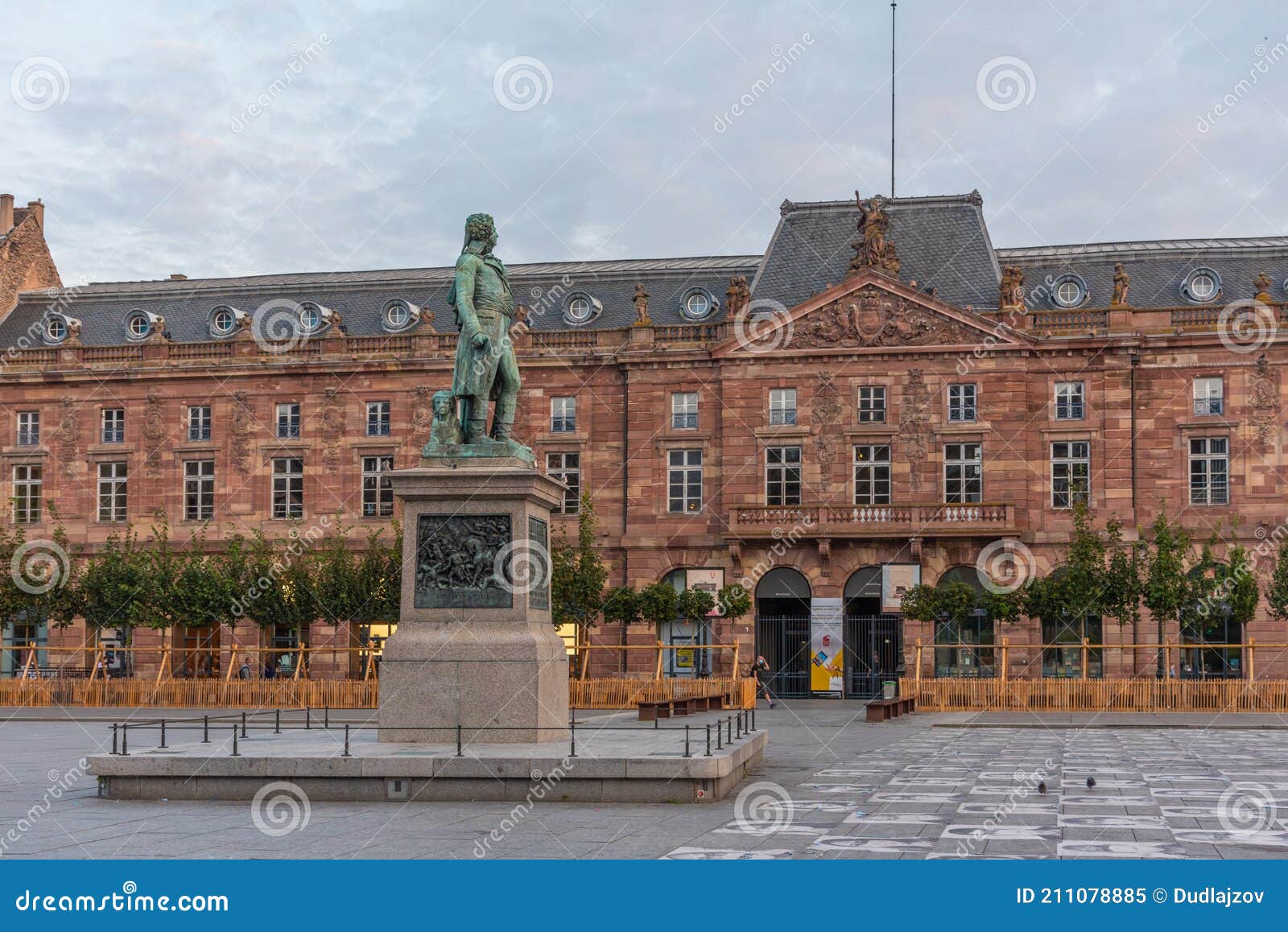 Kleber Square in the Old Town of Strasbourg, France Stock Image - Image ...