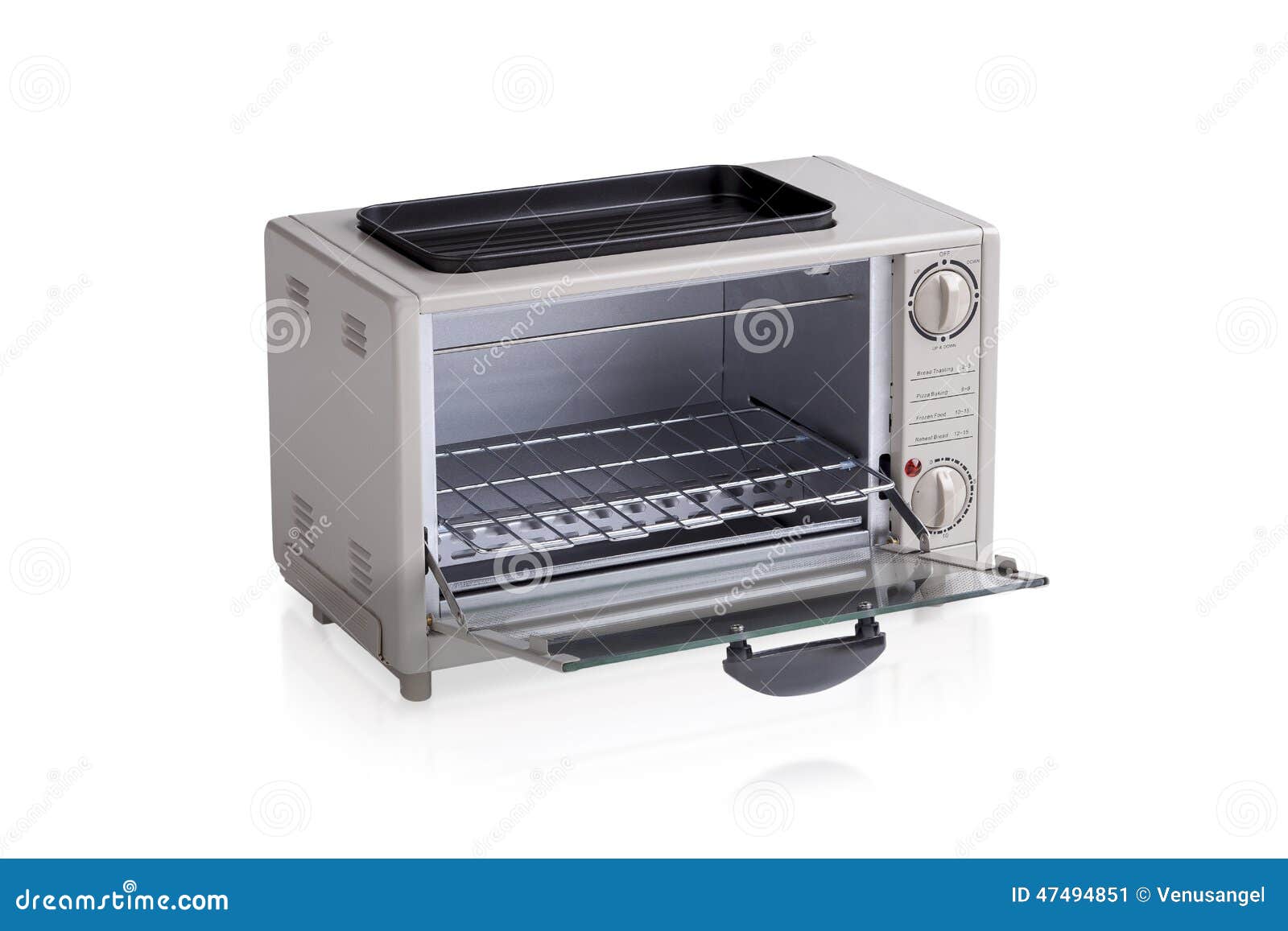 Kleine elektrische oven stock afbeelding. Image of -
