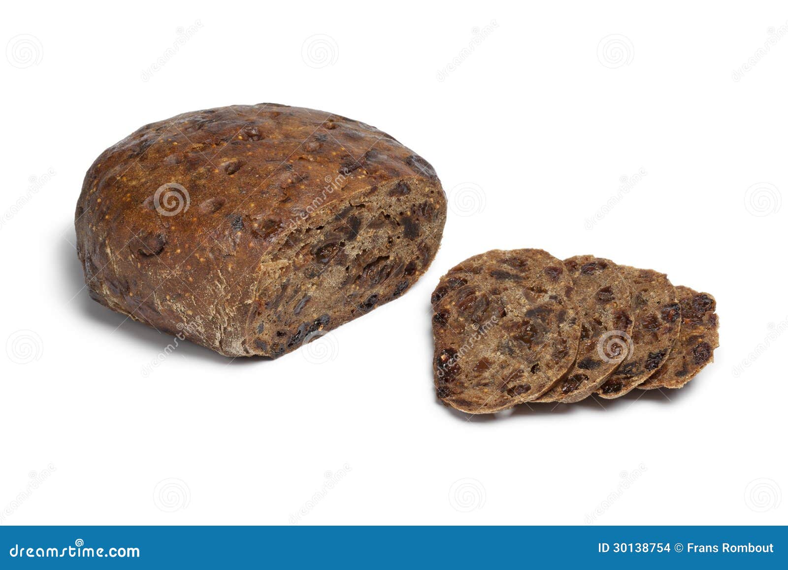 Kletzenbrot, Rich Fruit Loaf from Austria Stock Photo - Image of bread ...