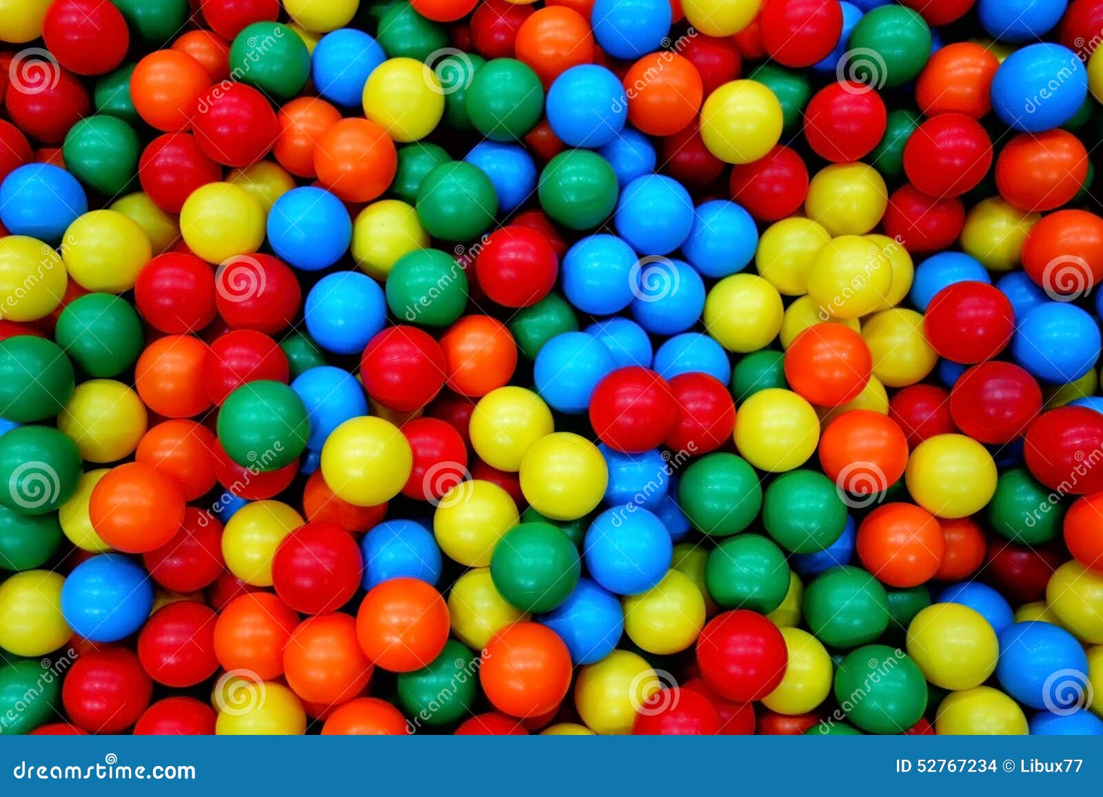 Kleurrijk Toy Balls Ball Background Playground Stock Foto - Image of ...