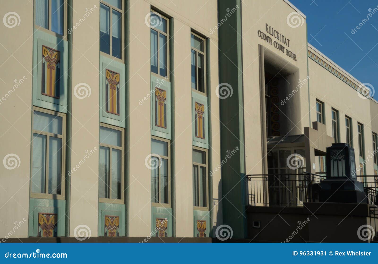 Klickitat County Courthouse in Goldendale, Washington Editorial Photo