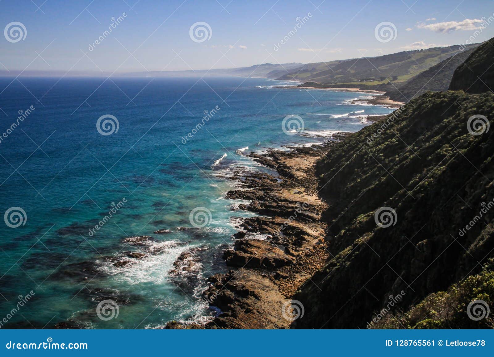 Cape Patton Point, Great Ocean Road, Victoria, Australia Image - Image of apollo: 128765561