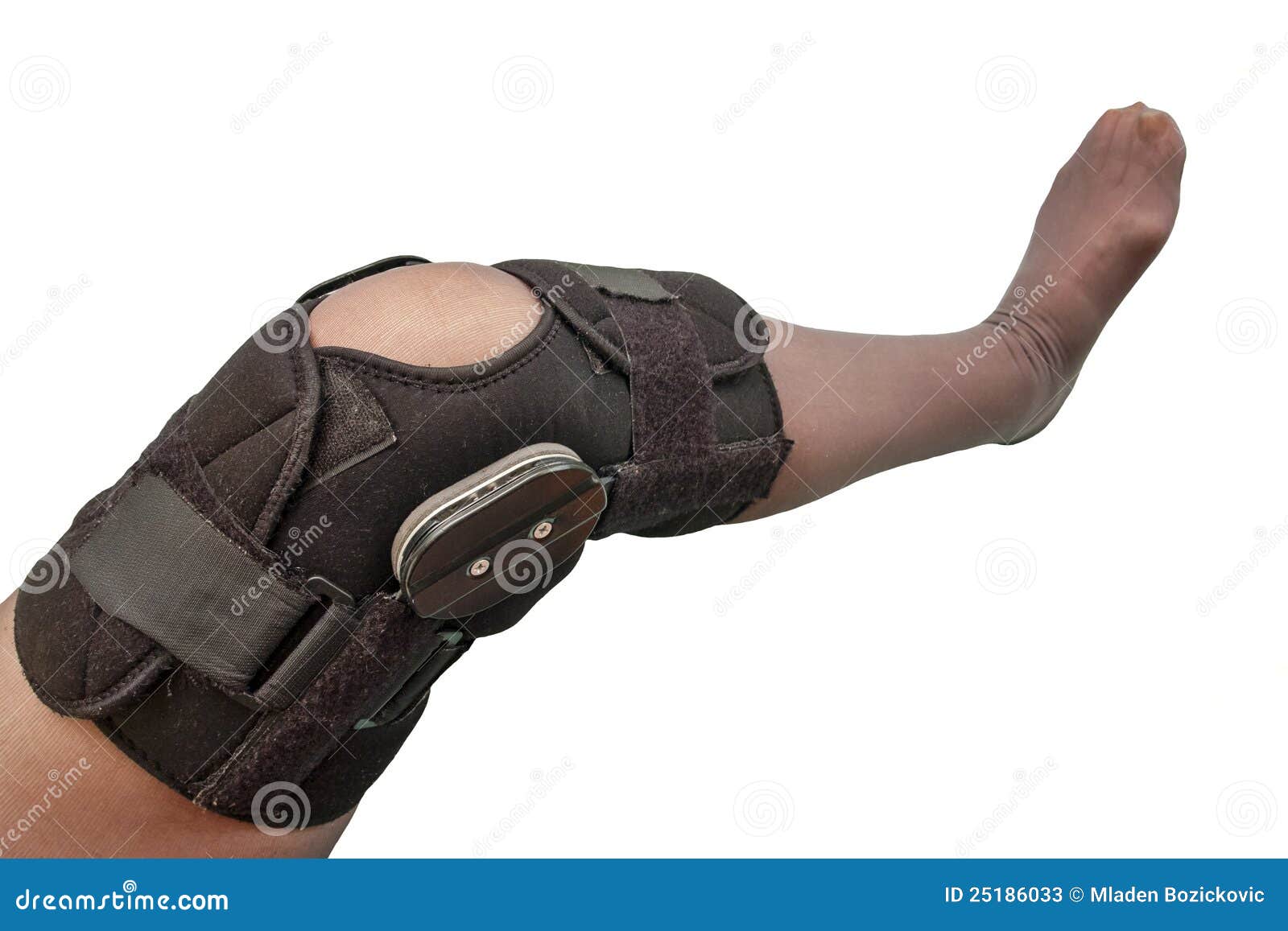 Knee brace stock image. Image of limb, brace, elder, health 25186033