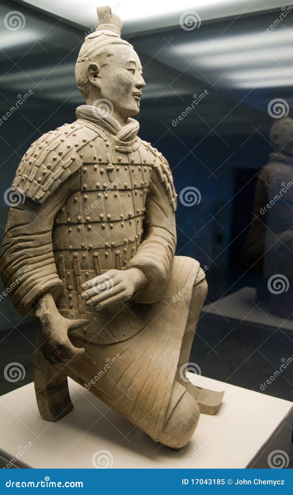 The Kneeling Archer Of Terracotta Army Editorial Image CartoonDealer