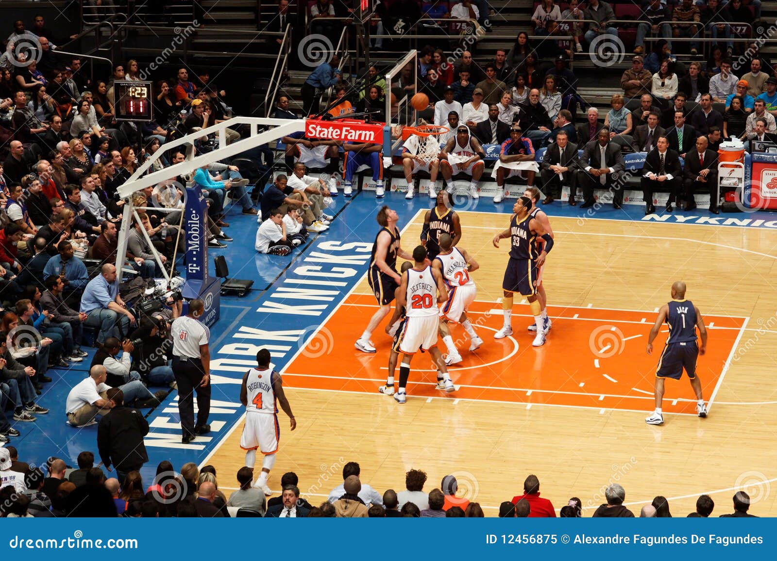 Knicks X Indiana Pacers Madison Square Garden Editorial Image - Image of  murphy, america: 10906590