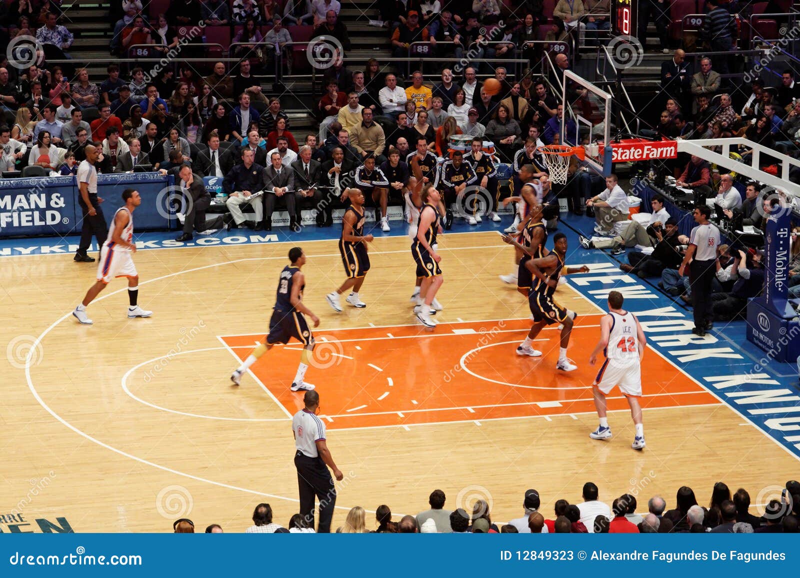 Knicks X Indiana Pacers Madison Square Garden Editorial Image - Image of  murphy, america: 10906590