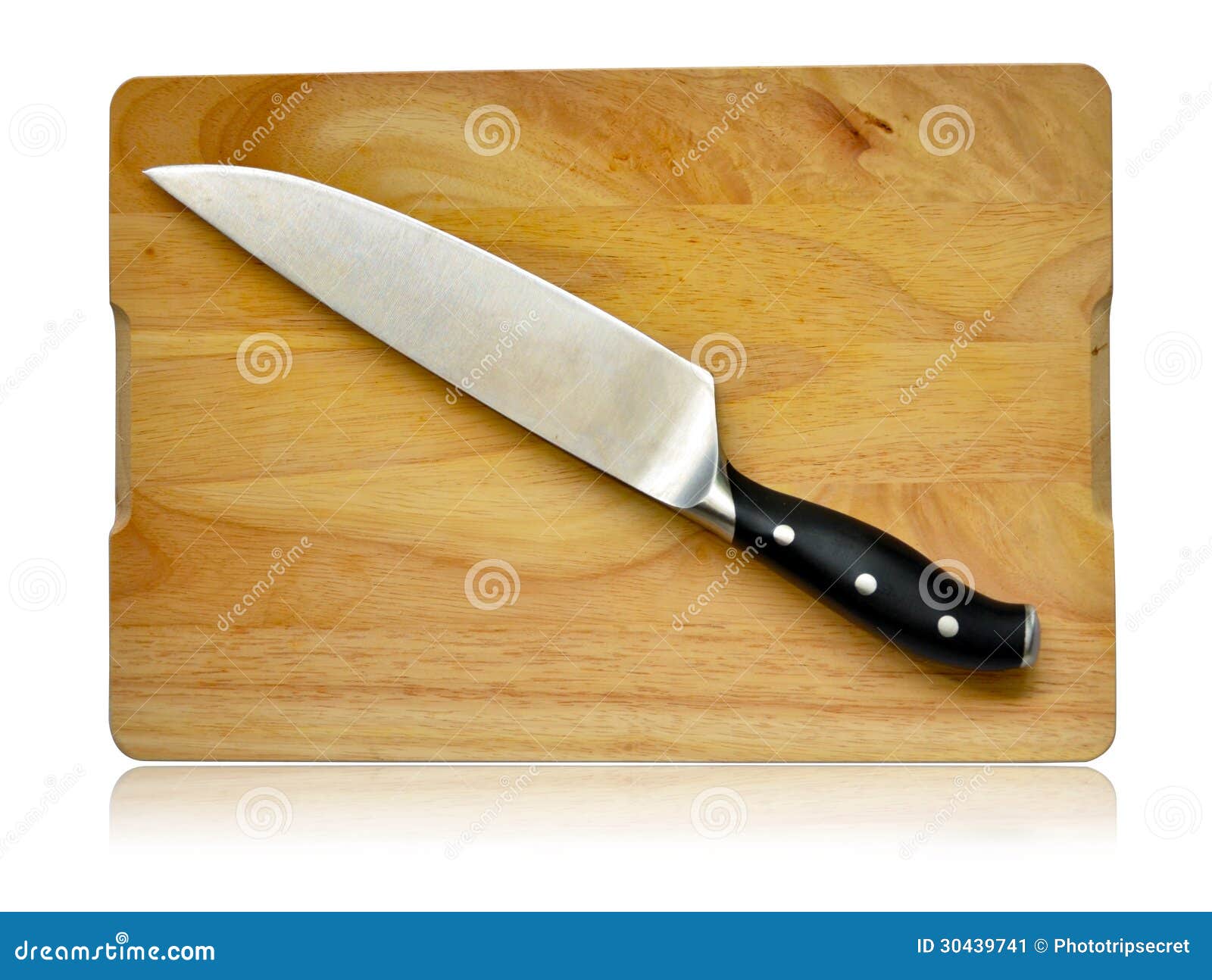 Knife and cutting board stock image. Image of knife, supplies 30439741