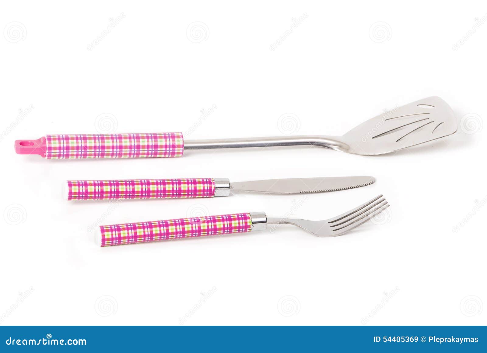 Knife, Fork and Spatula, Kitchen Utensil Stock Image Image of kitchen