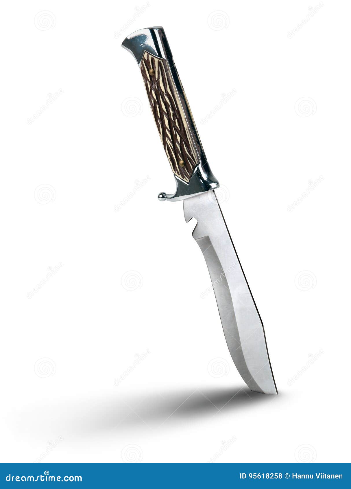 Knife hit into white stock photo. Image of surface, drop 95618258
