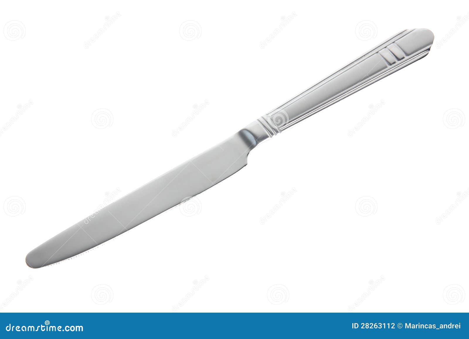 knife  on white