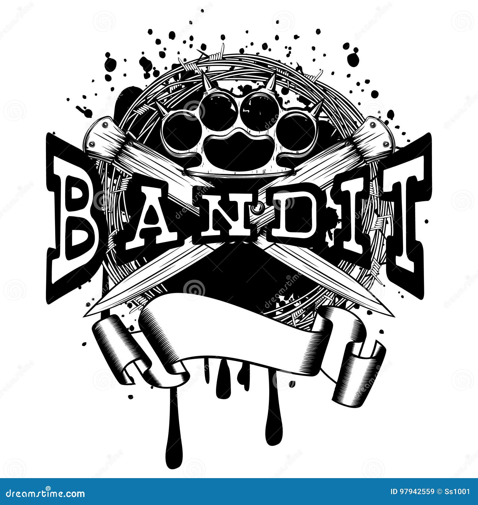 Knife knuckle stock vector. Illustration of danger, gang - 97942559 Knife knuckle stock vector. Illustration of danger, gang - 97942559