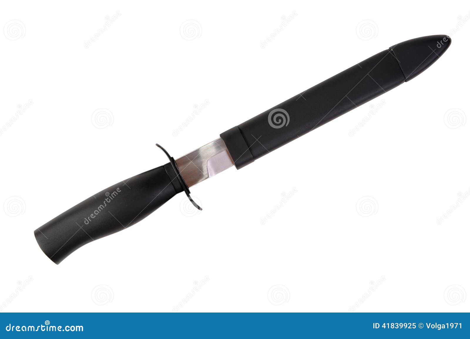 Knife in scabbard stock image. Image of steel, tool, background 41839925