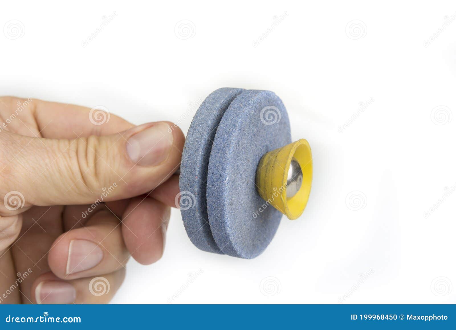 Knife and Scissors Grinder for a Drill Machine Stock Photo Image of