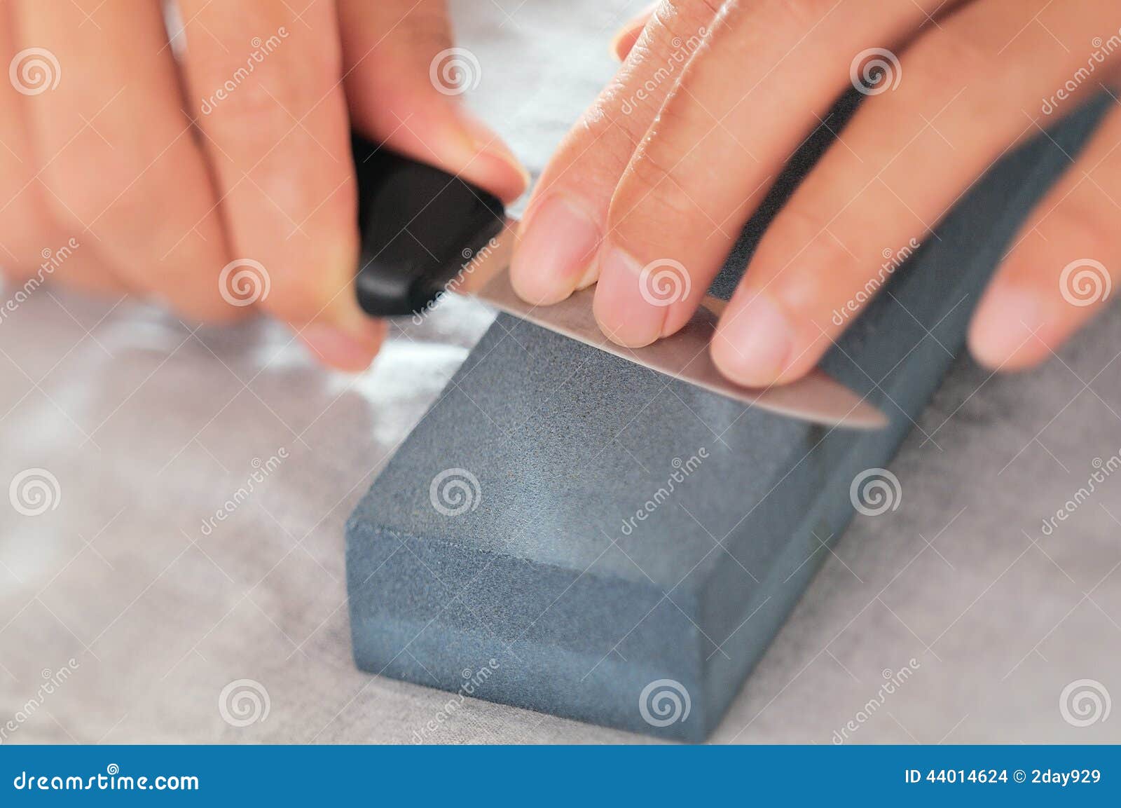 Knife Sharpening, Blade, Whetstone Stock Photo Image of home, hard 44014624