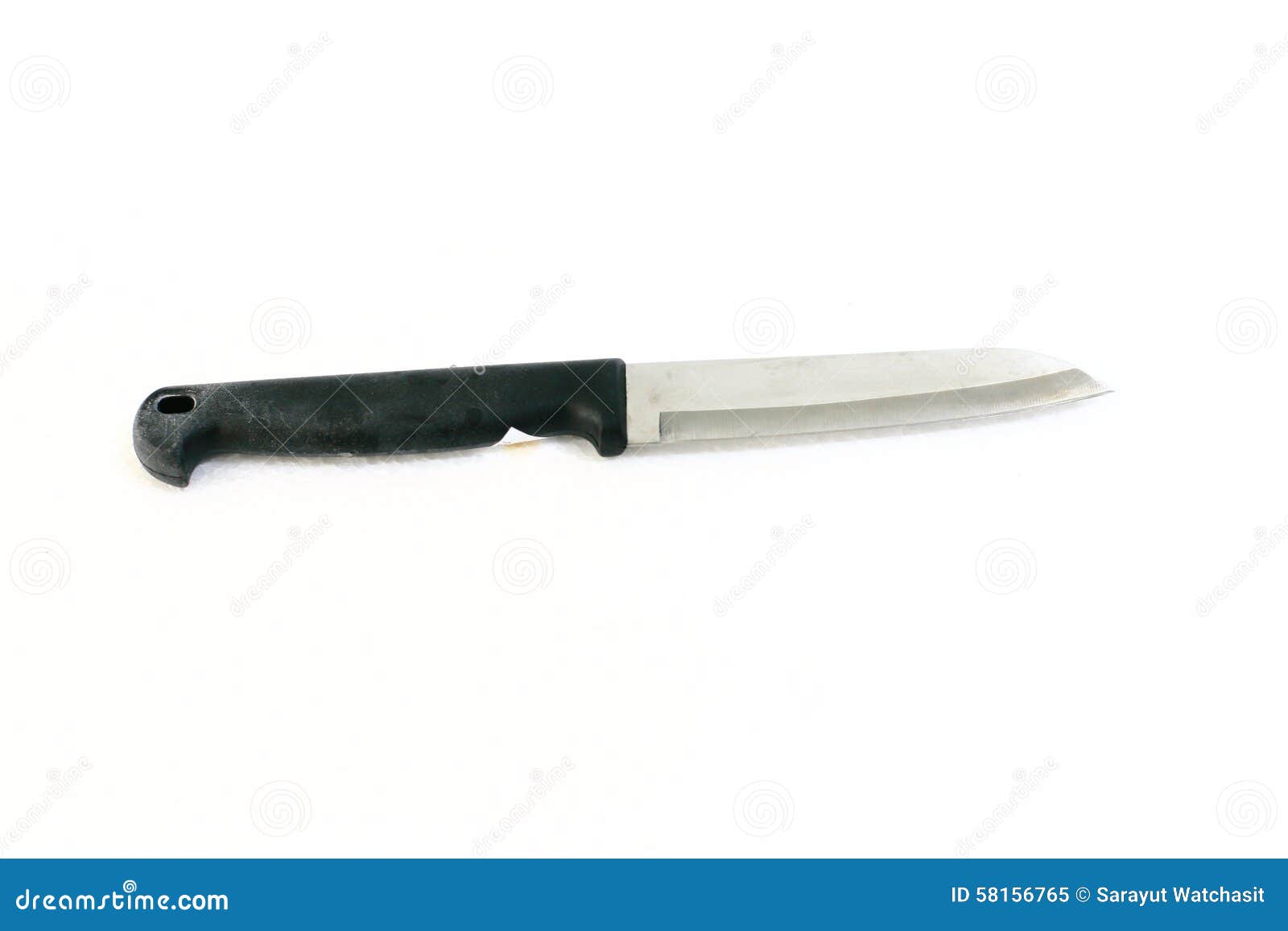 Knife on white background stock image. Image of tools 58156765