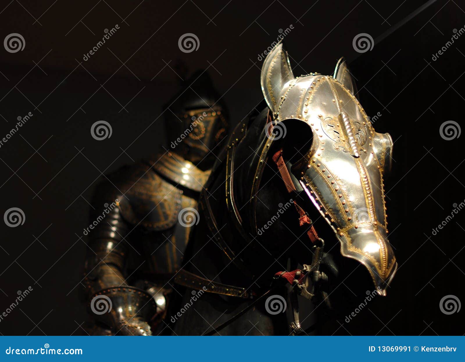 knight with horse
