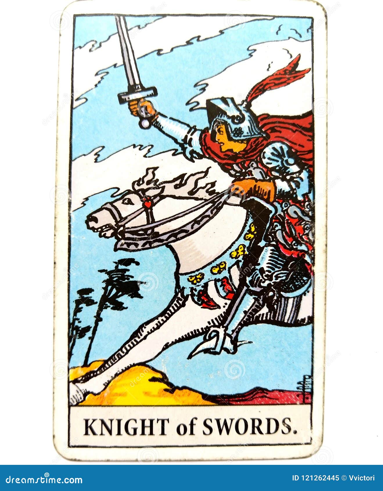 Knight Of Swords Tarot Card Chatty Talkative Public Speaking - 