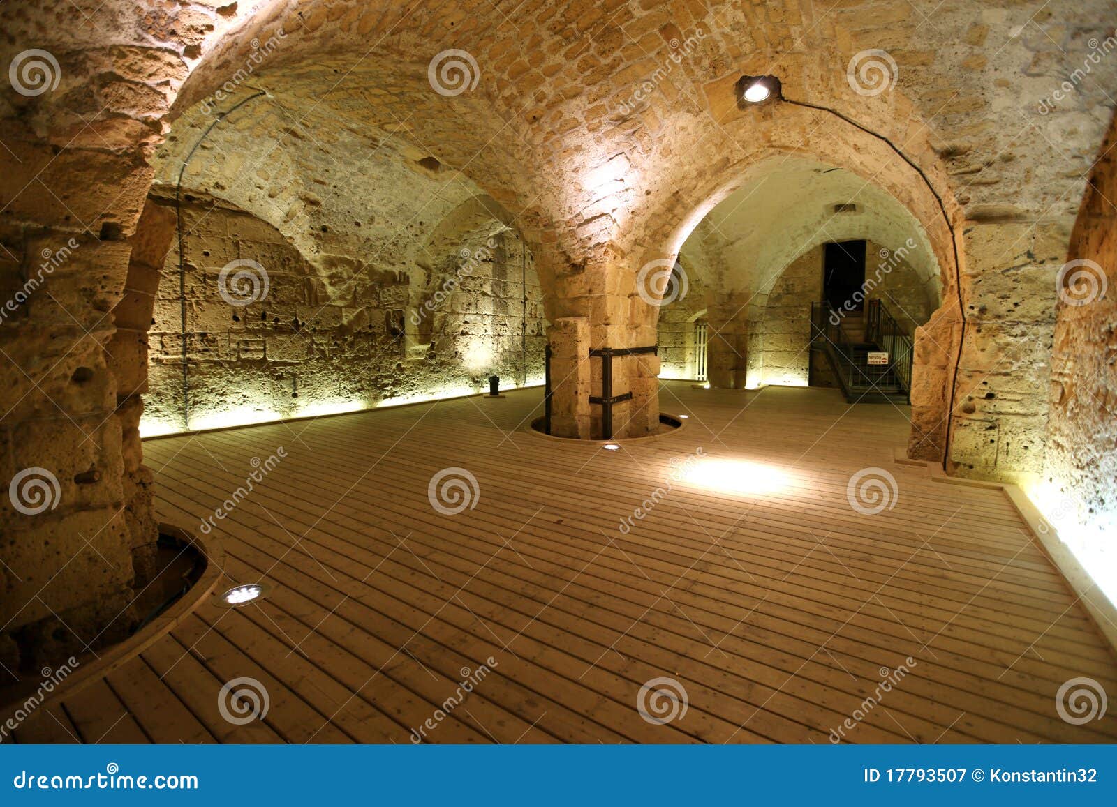 knight templar castle in acre, israel