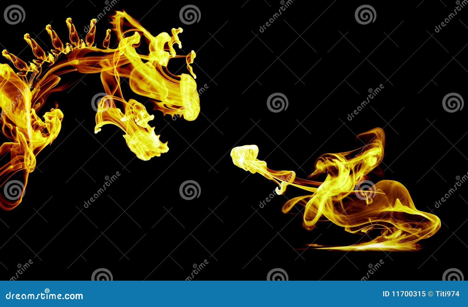 Knight versus dragon stock image. Image of blue, abstracted - 11700315