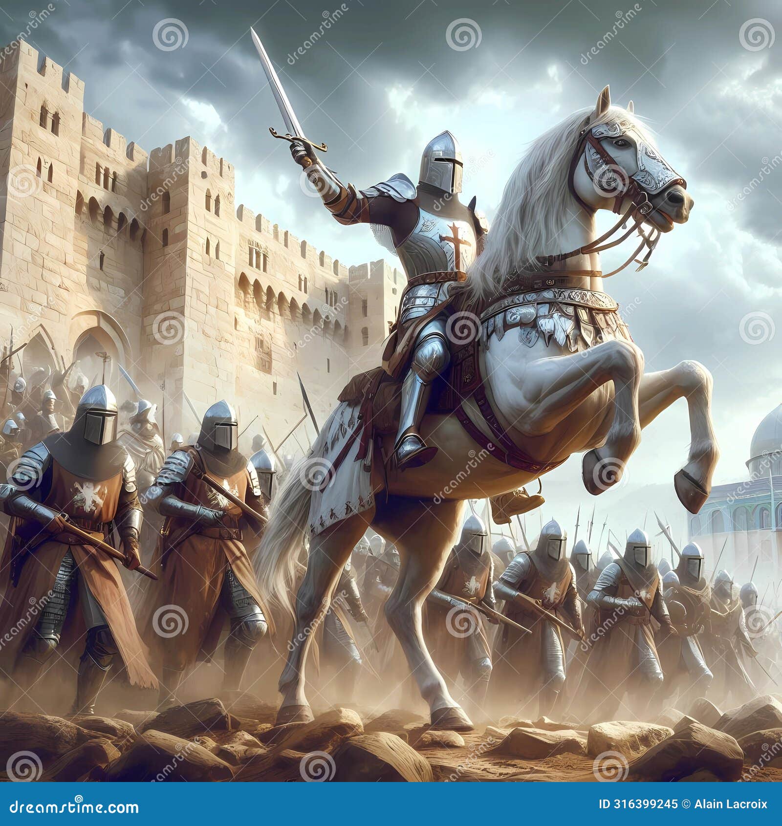 knights army jerusalem crusade
