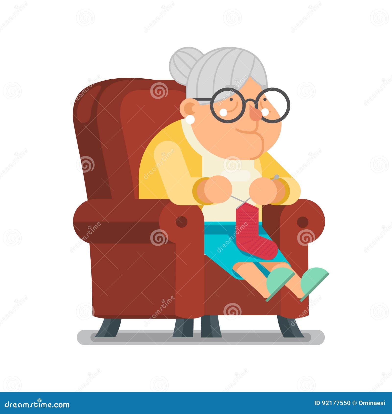 Featured image of post Cartoon Image Of Old Lady Knitting Old lady knitting wool product