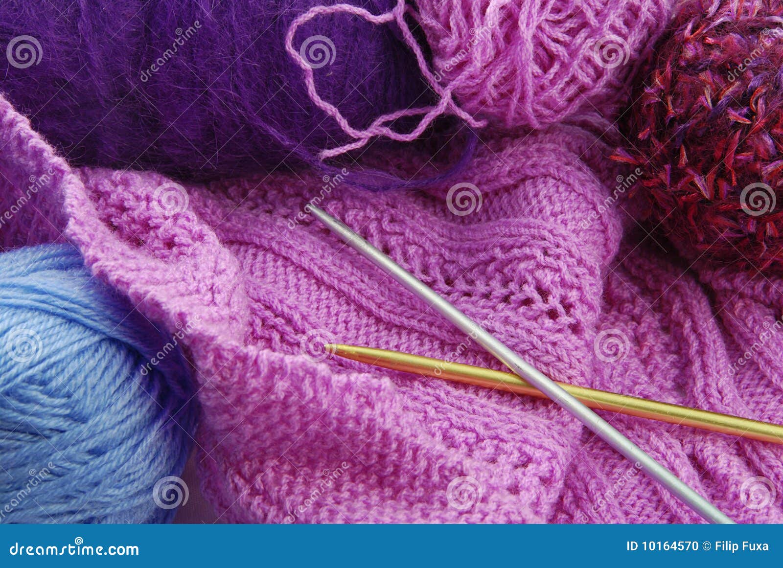 Knitting stock photo. Image of textiles, backgrounds - 10164570