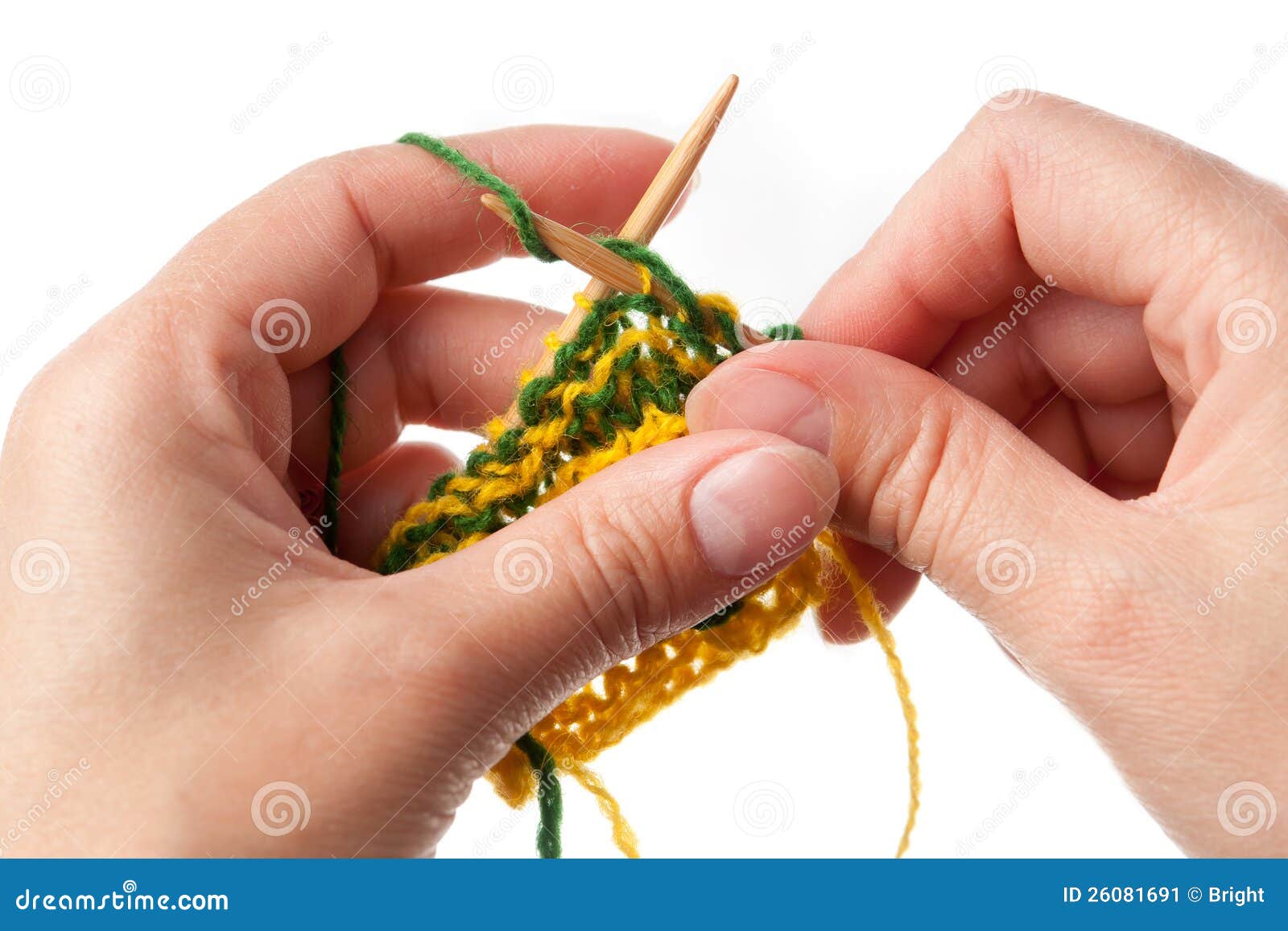 Knitting detail stock image. Image of knit, motif, needle 26081691