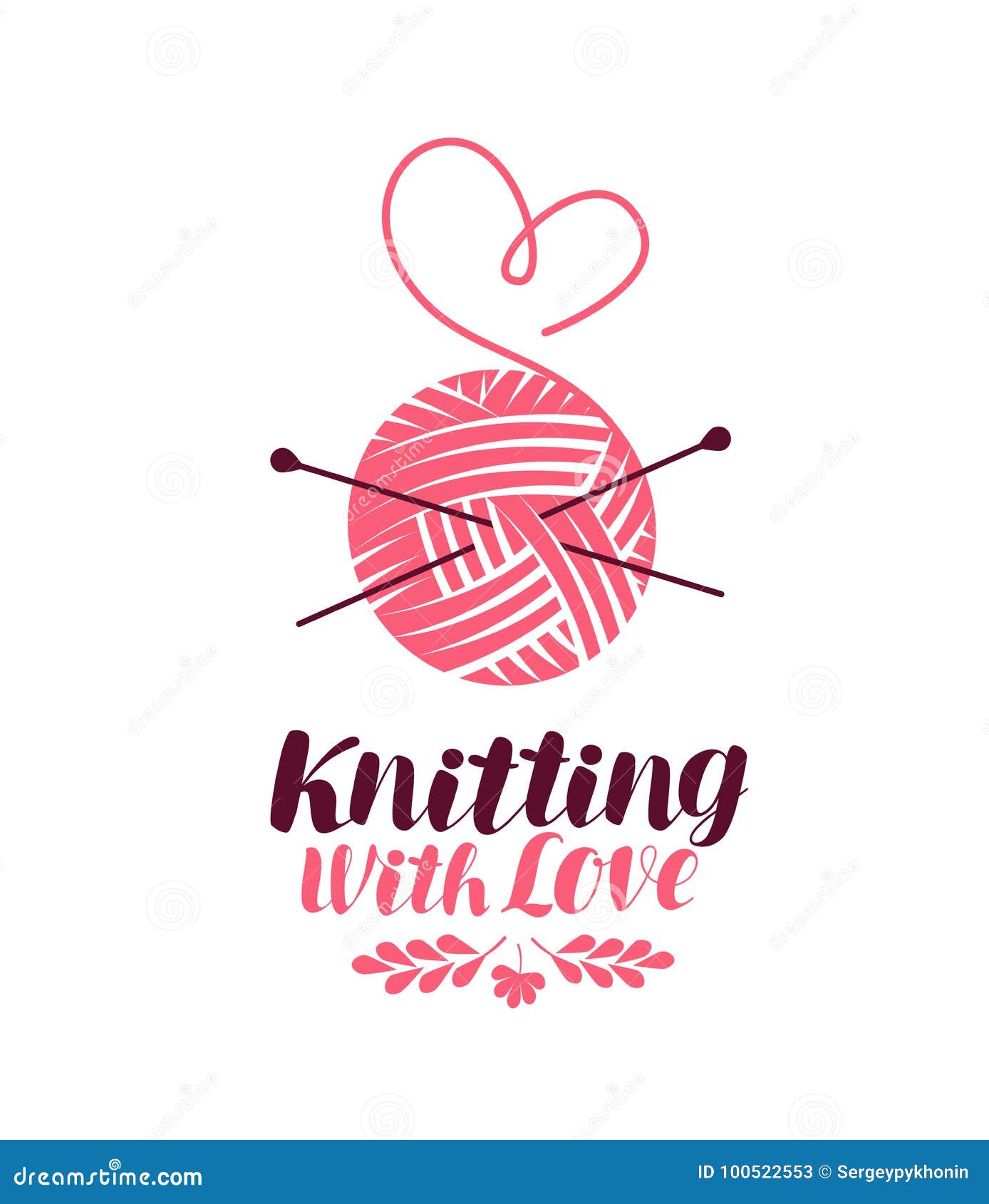 Knitting Logo Stock Illustrations – 7,843 Knitting Logo Stock