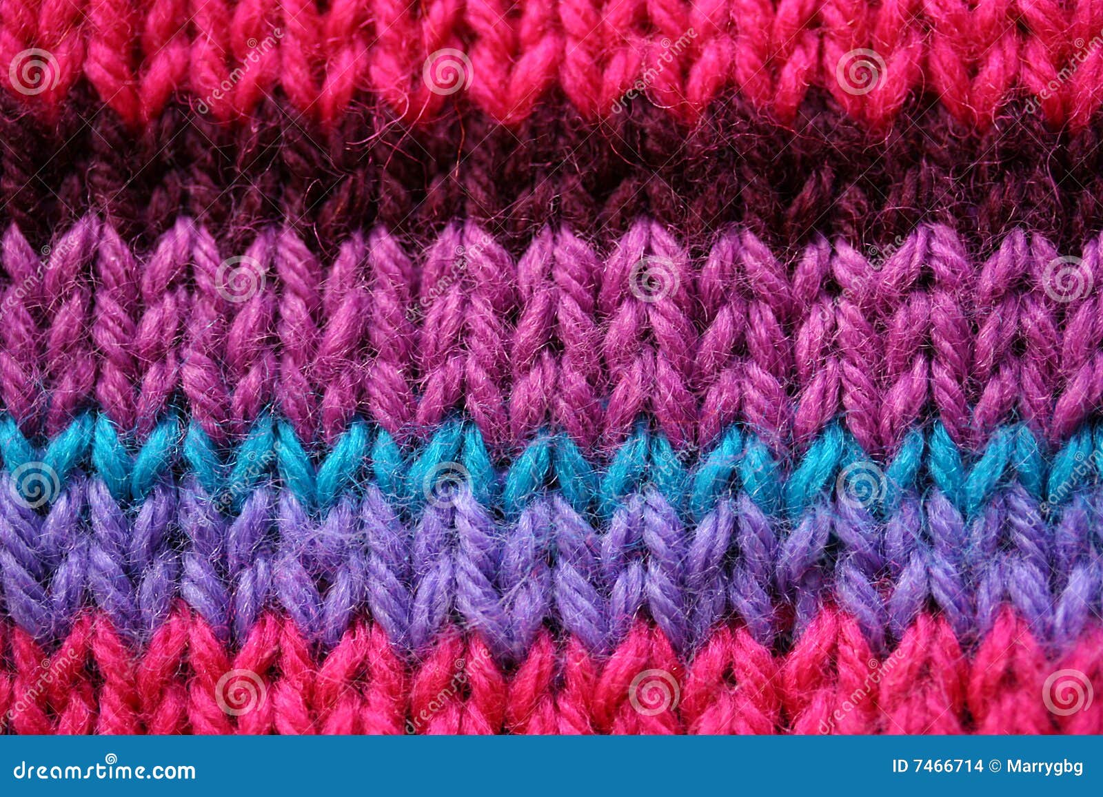 Knitting pattern stock photo. Image of needle, blue, color 7466714