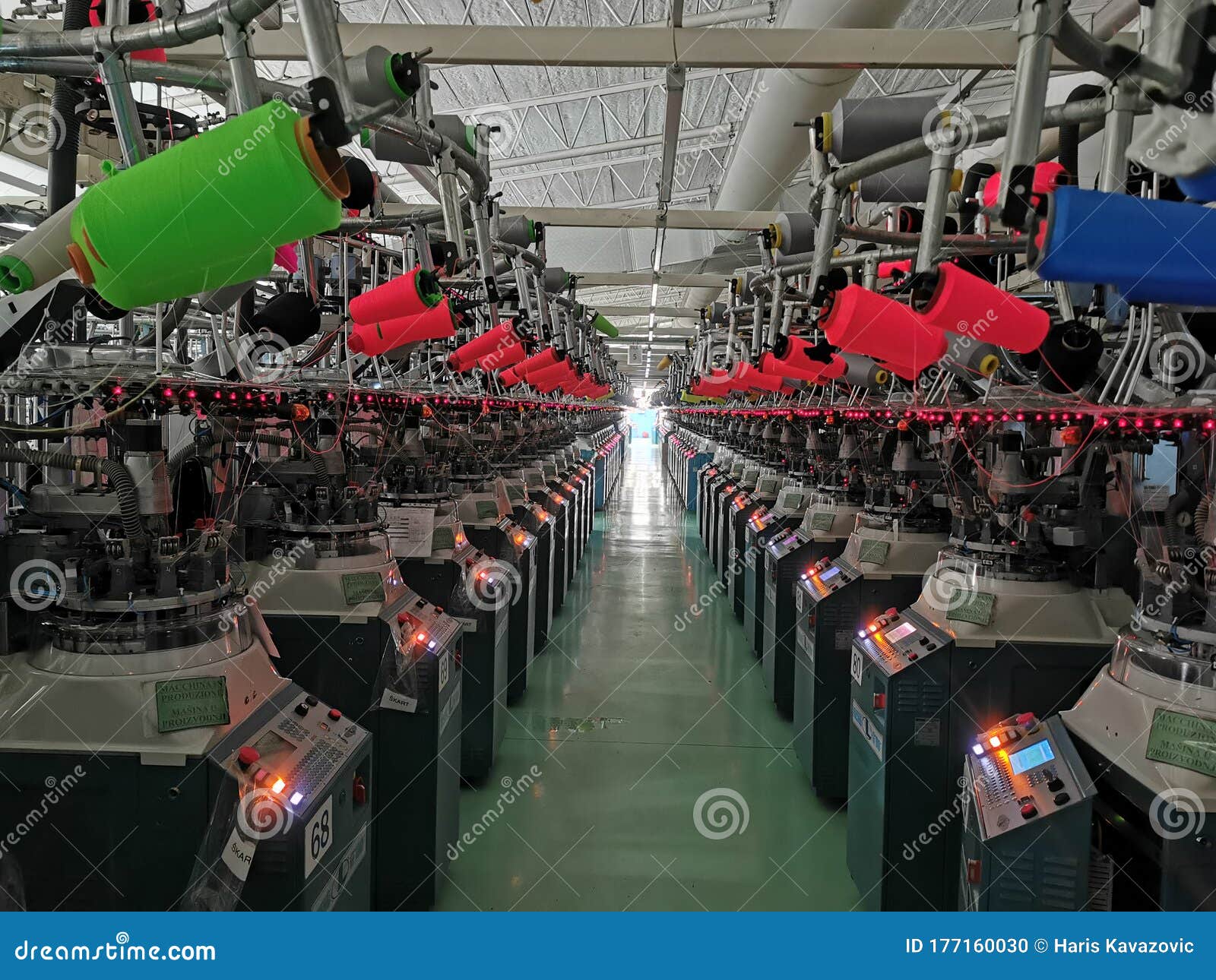 Knitting Socks Machines stock photo. Image of lonati - 177160030