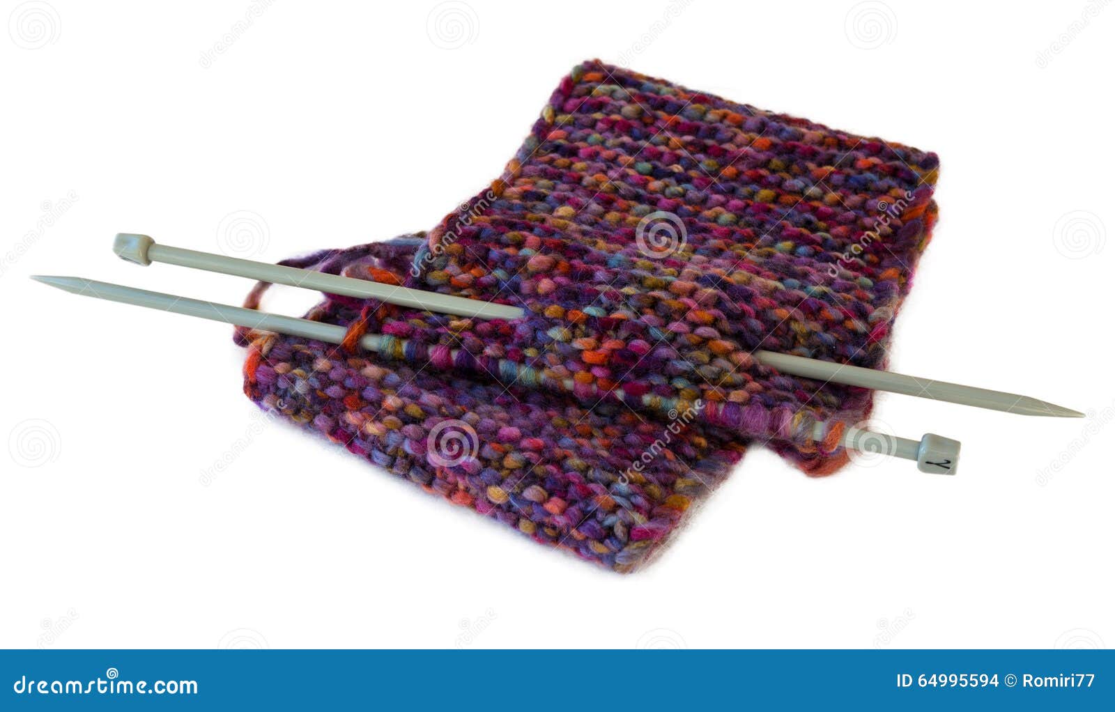 Knitting, Thread, Woolen, Pattern, Isolated Stock Photo - Image of ...
