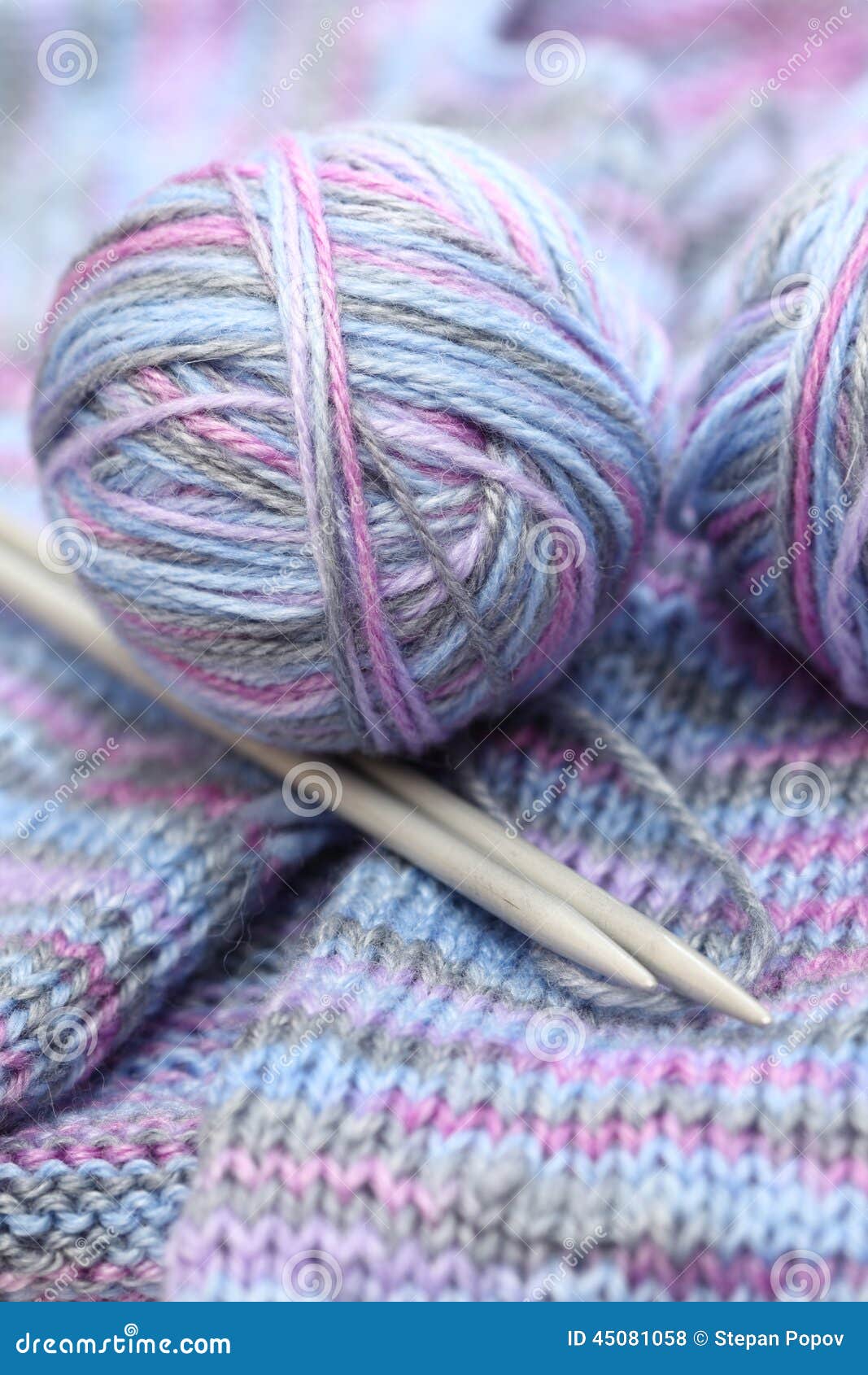 Knitting stock photo. Image of focus, objects, group - 45081058