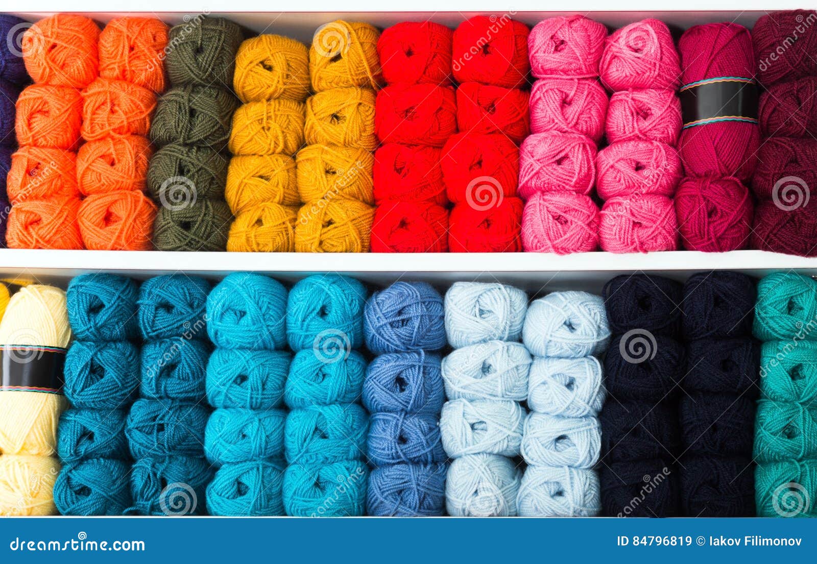Knitting yarn in store stock image. Image of silk, assortment 84796819