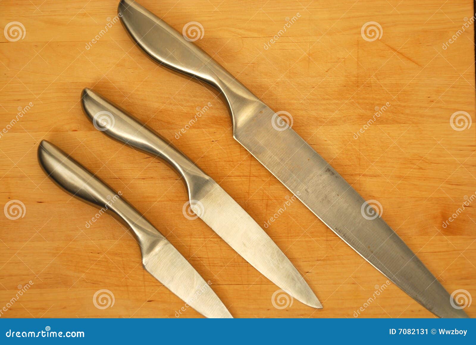 Knives for dinner table stock image. Image of fork, meal 7082131