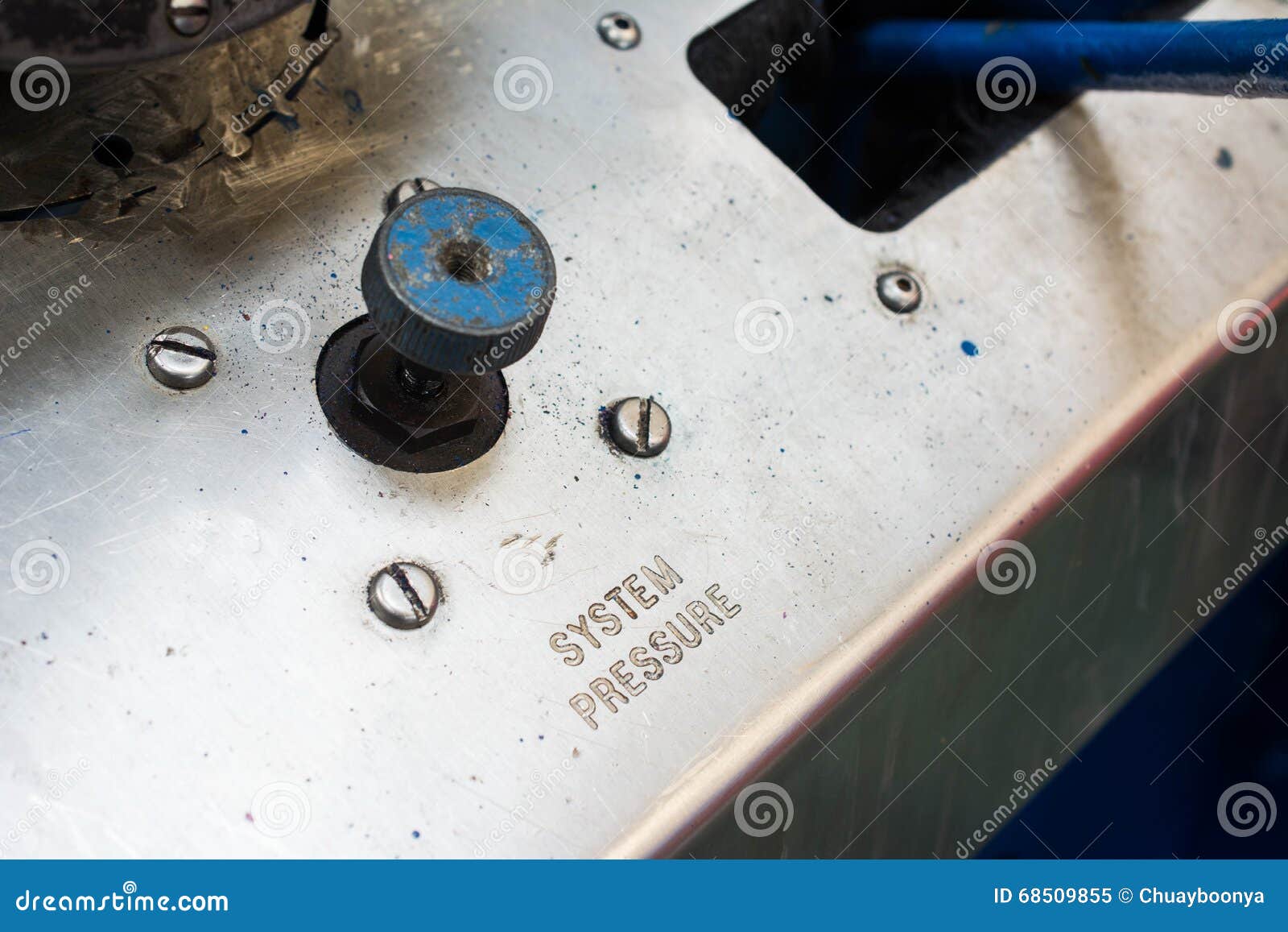 Knob pressure control stock image. Image of flow, station 68509855