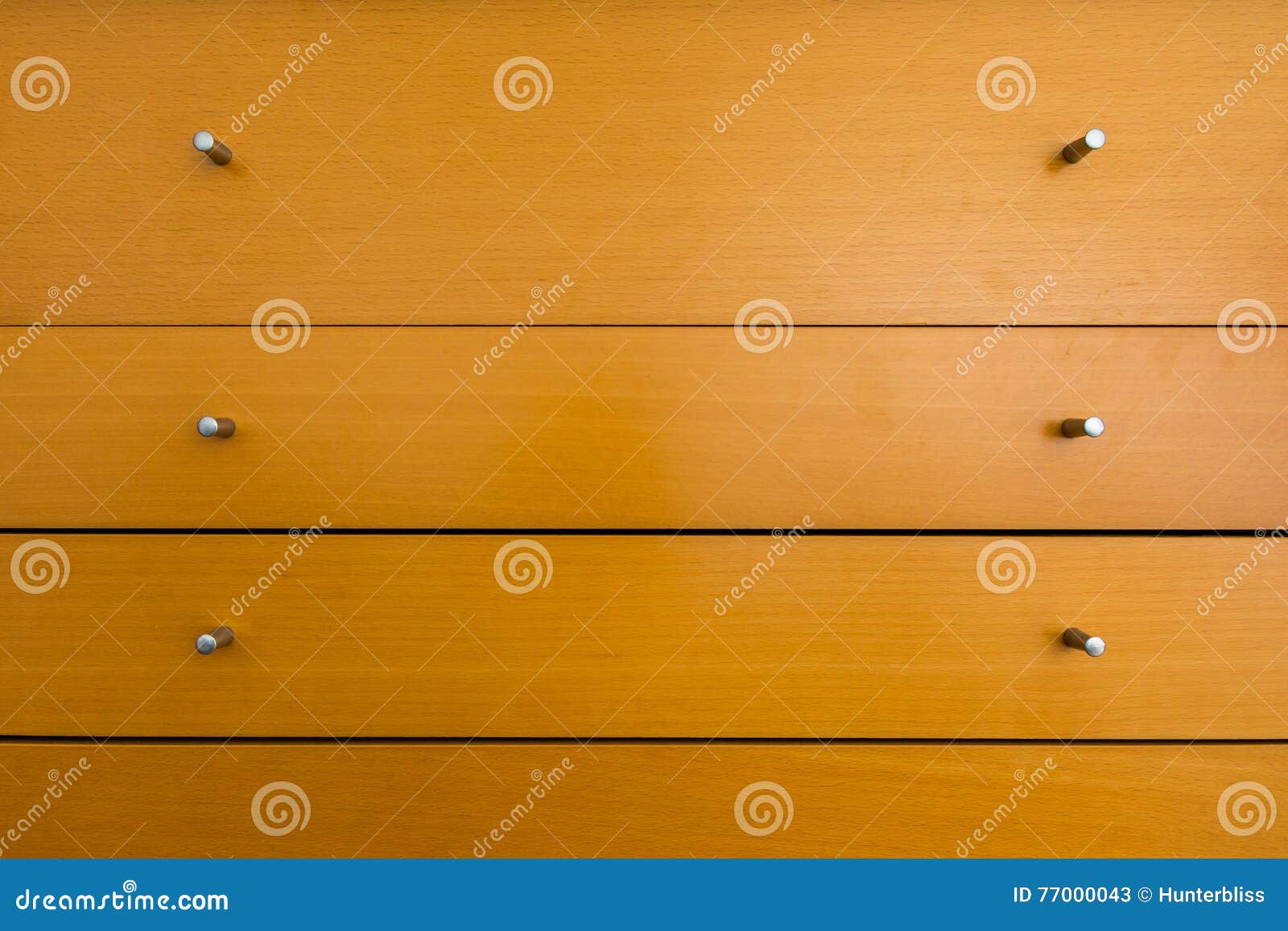 Knobs Of Wooden Dresser Drawer Texture Pattern Background Stock