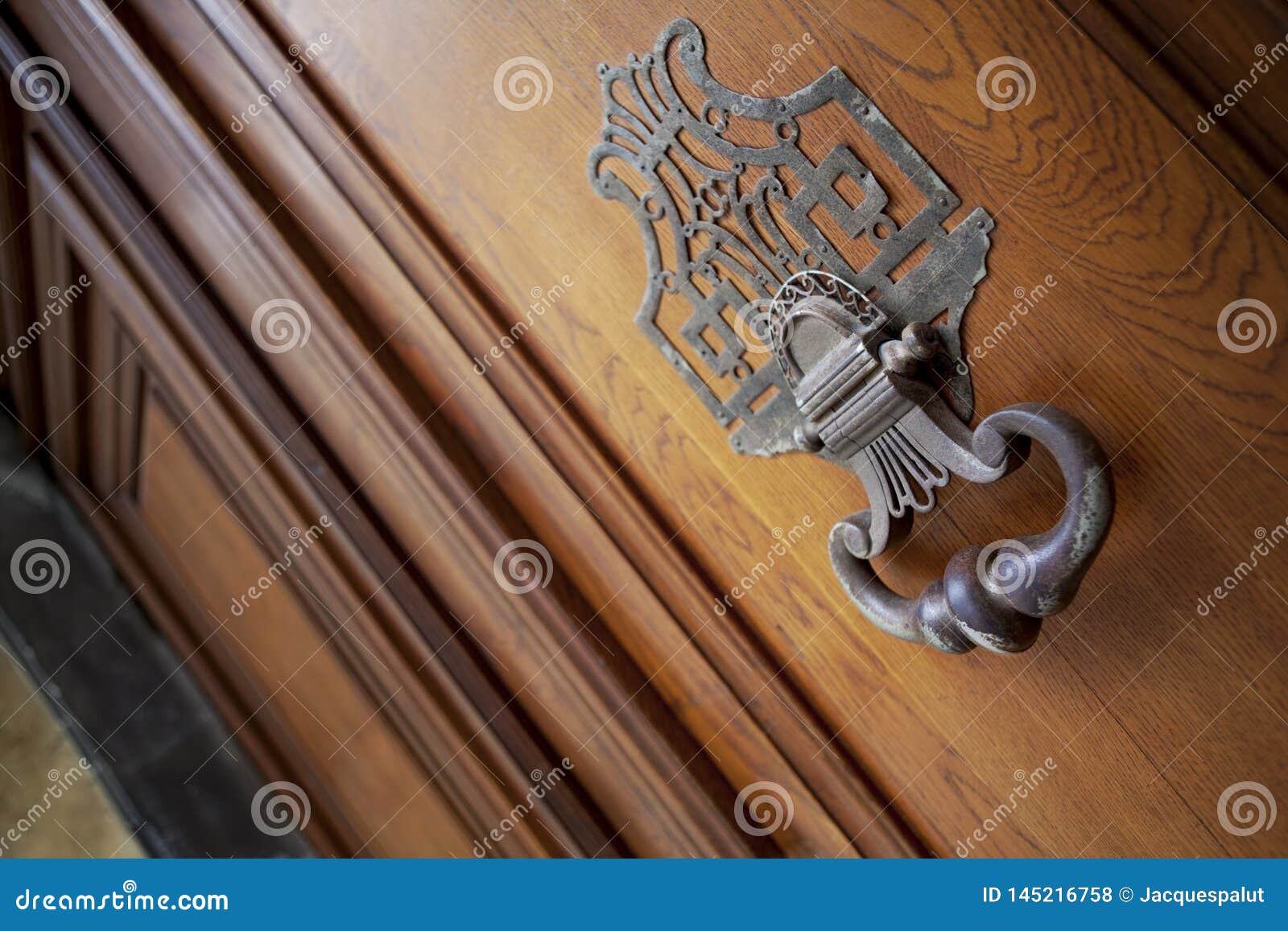 knocker on a door