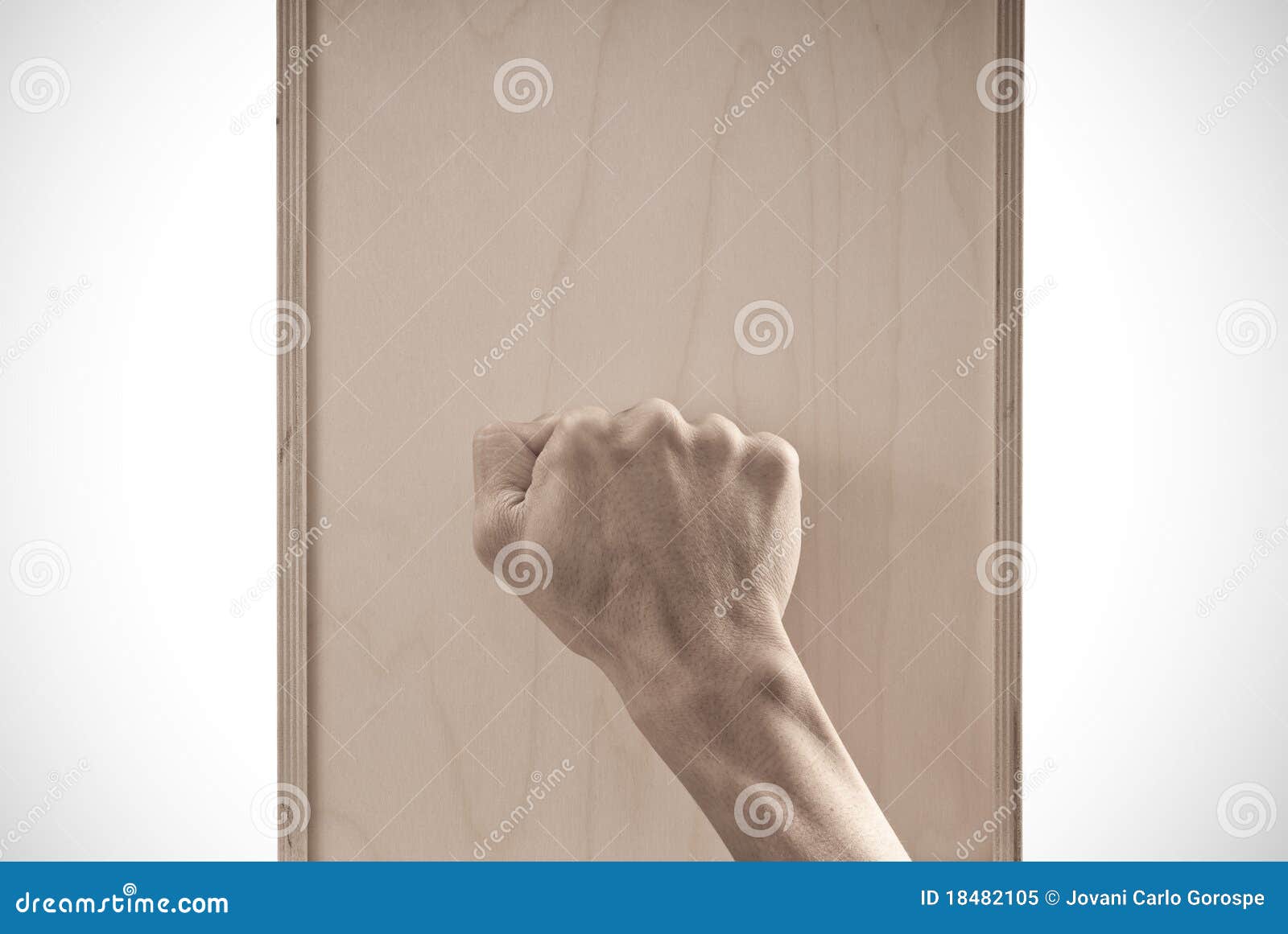 Knocking on Wood stock image. Image of phrase, superstition 18482105