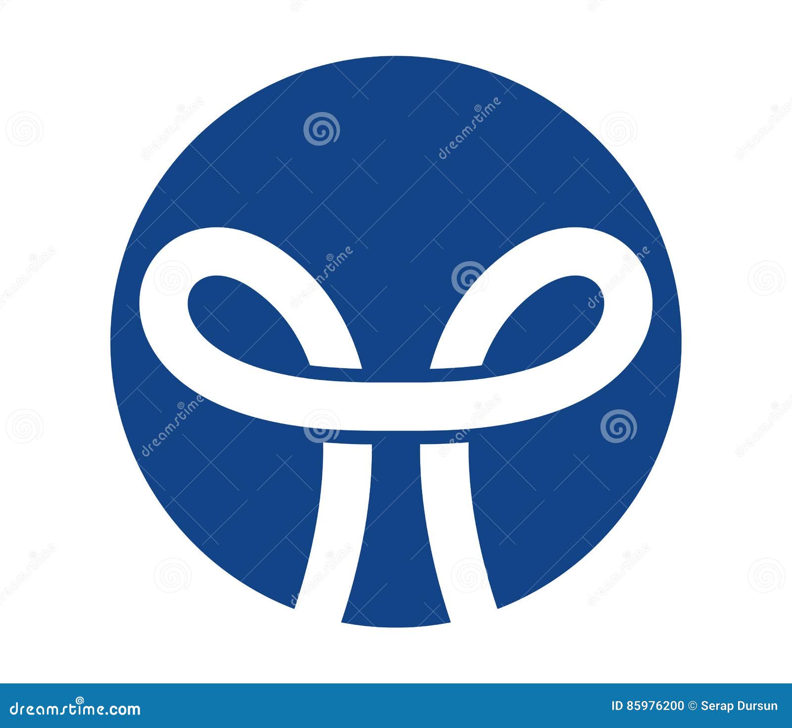 Knot Icon Design Concept stock vector. Illustration of link - 85976200