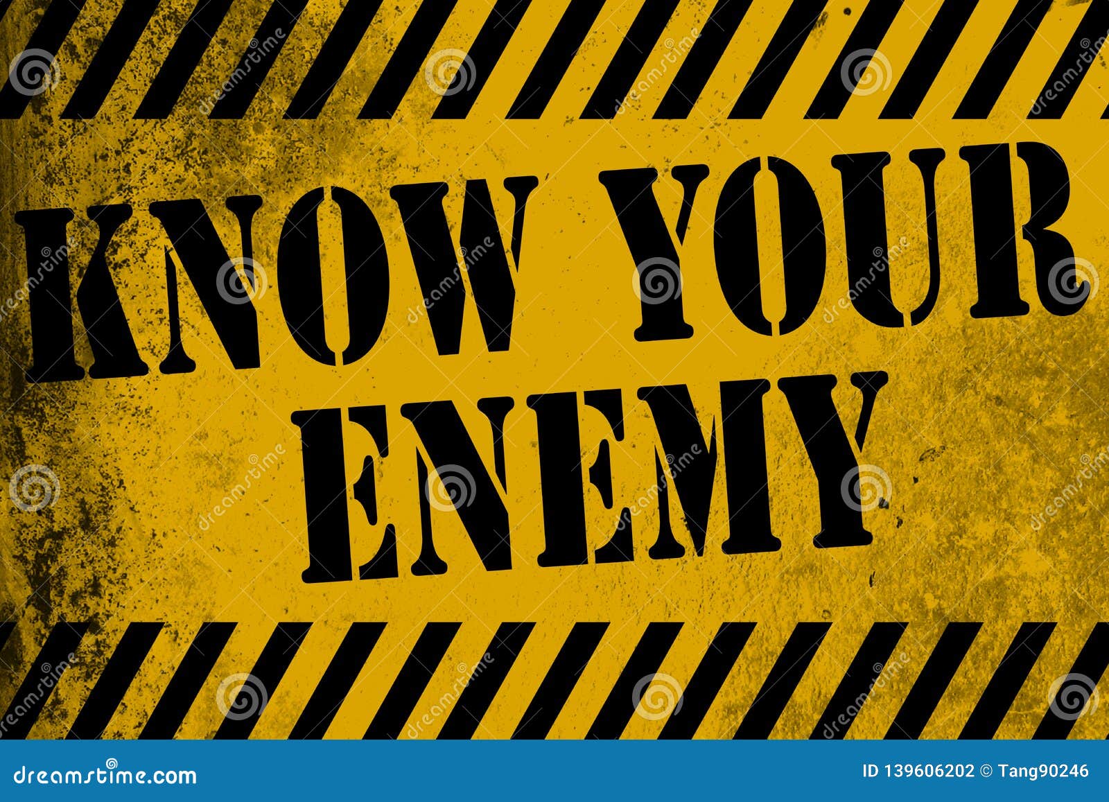 No Enemy Sign. Prohibition Sign. Stop Enemy Icon. No Enemy Symbol